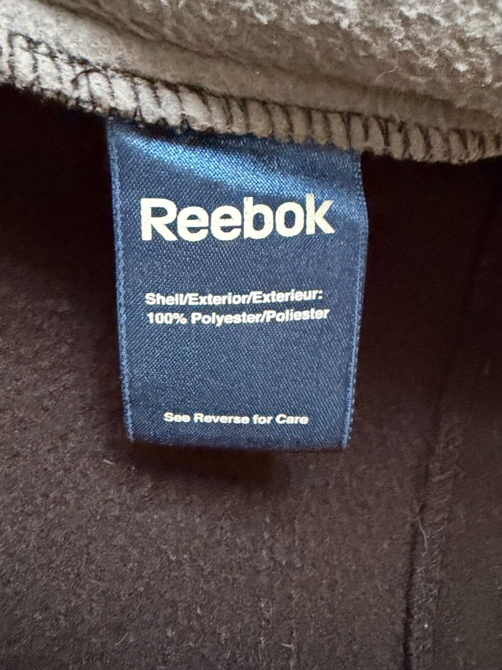 Men's Small Reebok Fleece - Picture 2 of 5